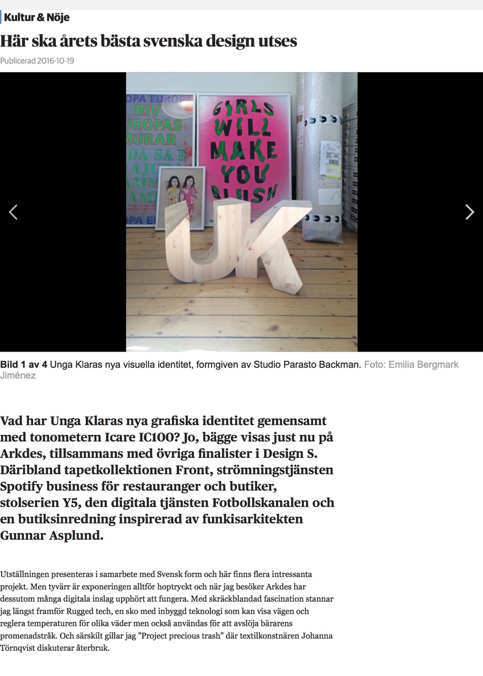 Här ska årets bästa svenska design utses - DN.SE1