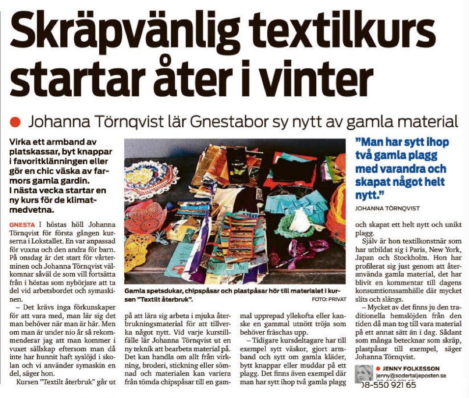 Södertäljeposten jan 2016