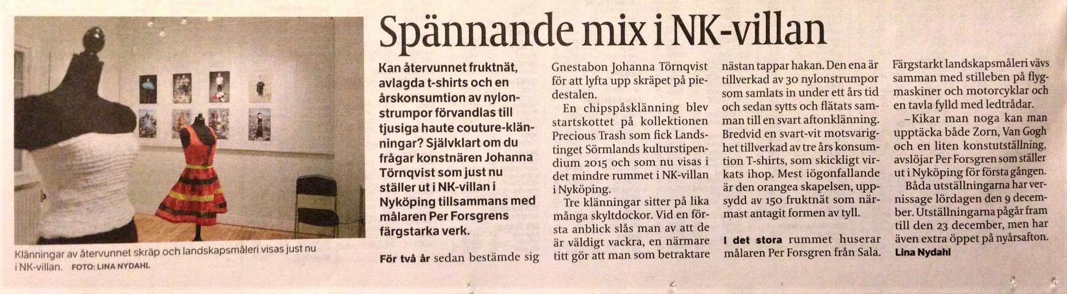 Spännande mix på NK-villan